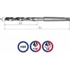 Wiertło Baildon DIN 345 ​​​​RN NWKc 23 mm HSS (S) metalo grąžtas, 253–155 mm (MK2 kotas)