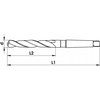 Wiertło Baildon DIN 345 ​​​​RN NWKc 16 mm metalo grąžtas, HSS-E Co5 (S), 218–120 mm (MK2 kotas)