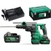 HIKOKI PLAKTUKAS GRĘŽTUVAS 18 V DH1826DCWPZ 3,2 J 2 x 5,0 Ah BL HITSYSTEM + GRIEBTUVAS 13 mm