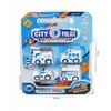 Hipo Hippo Police cars 5cm 4vnt. H13776 49305