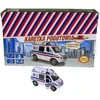 Automobilinis avarinis metalinis furgonas 11cm HIPO HKG090