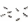Hipo Hippo Farma Cows 1:87 juoda balta 8vnt 571878 51348