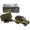 Hipo HKG Land Rover wojskowy su przyczepą 520027 07823