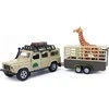 Lean Cars Hipo Land Rover su priekaba ir žirafa HIPO dėžutėje