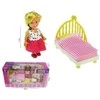 Hipo Lėlė 11cm komplektas sypialnia HLR36 44188