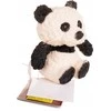 Guminė panda su žirneliais 7cm HIPO A-189-DB