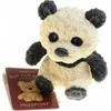 Guminė panda su žirneliais 7cm HIPO A-189-DB
