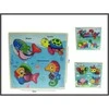 Hipo Puzzle gyvūnai 30x30cm 3 tipai HPAW04 44225