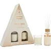 Hiskin La Casa de los Aromas Glowing Elegance obuolių ir cinamono kvapiųjų lazdelių rinkinys 95ml + obuolių ir cinamono kvapioji žvakė 120g