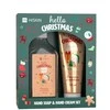 Hiskin Rankų kremas „Hello Christmas Sweet Chocolate“ rinkinys (60 ml) + rankų muilas (200 ml)