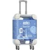 HISKIN Travel Size DENTAL rinkinys - dantų pasta + burnos skalavimo skystis + sulankstomas dantų šepetėlis