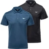 hitec Męski komplektas koszulek polo Hi-tec HODIN 2 PACK juodas/ensign mėlynas dydis M