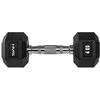 HMS hantelis Hex Pro gumuotas 1 x 4kg