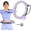 HHM13 HULA HOOP VIOLETTINIS MAGNETINIS SU SVORIU + SKAITIKLIS HMS