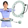 HHM13 HULA HOOP Žalias MAGNETINIS SU SVORIU + SKAITIKLIS HMS