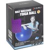 YB03 NAUJAS 55CM VIOLETINIS GIMNASTIKOS KAMUOLYS HMS