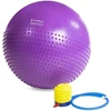 Naujas gimnastikos kamuolys HMS YB03, 55 cm, violetinis