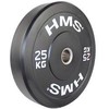 Olimpinis guminis svoris HMS BBR juodas - 20 kg