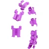 HULA HOP RINKINYS HHW12 VIOLETINIS SU SVORIAIS IR HMS DIRŽAS BR163 Juodas PLUS SIZE