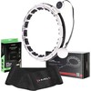 HMS Rinkinys HULA HOP MAGNETYCZNY Baltas HHM16 Z LICZNIKIEM + PAS BR163 Juodas PLUS SIZE