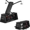 ADJUSTABLE WEIGHT BENCH WITH STORAGE, CHEST FLY ARMS LM4012 + 2X ADJUSTABLE DUMBBELL SET SR52 HMS