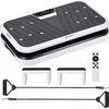 VIBRATION PLATFORM WITH PUSH-UP BARS AND RESISTANCE BANDS SVP09 HMS