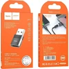 Adapteris Hoco UA17 USB-A to Type-C juodas