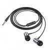 Wire ausinės Jack 3,5 mm Hoco M108 metal pilka