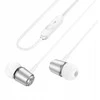 Wire ausinės Jack 3,5 mm Hoco M108 sidabrinis