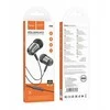 Wire ausinės Jack 3,5 mm Hoco M108 metal pilka