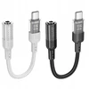 Audio adapteris Hoco (LS37) iš "Type-C" į 3,5mm sidabrinis