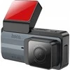 Automobilinis vaizdo registratorius Hoco su 3,69" 2K ekranu + galine kamera 720P/25fps GPS DV12 sidabriškai pilka