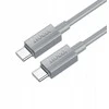 USB C į USB C laidas Hoco 3A 60W 1 m X107 pilka