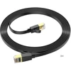 Hoco Kabelis Hoco US07 General pure copper flat network cable(L=3M) Juodas 6931474780690 6931474780690 (6931474780690)