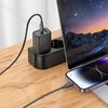 Telefono įkroviklis Hoco USB A + USB C QC3.0 PD 3A 30W + laidas USB C į Lightning N63 juodas