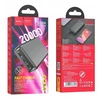 Išorinė baterija Power Bank Hoco J100A 2xUSB-A 20000mAh juodas