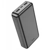 Išorinė baterija Power Bank Hoco J100A 2xUSB-A 20000mAh juodas