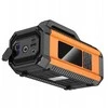 Powerbank Hoco 10000 mAh 18W with car emergency starter with compressor and led light QS4 oranžinis and juodas