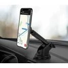 Magnetic car phone holder Hoco windshield / dashboard CA67 juodas