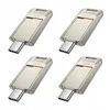 HOCO atmintis USB A + USB C UD17 64GB USB3.0