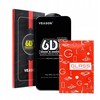 6D Pro Veason Privacy Glass - for Iphone 13 / 16e / 17e (SE 4 2025) juodas