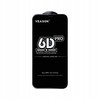 6D Pro Veason Privacy Glass - for Iphone 13 / 16e / 17e (SE 4 2025) juodas