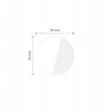 Grūdintas stiklas TECH-PROTECT GLASS FIT+ 2-PACK AMAZFIT T-REX 3 PRO 48MM CLEAR