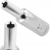 Hogert Technik Šešiakampė galvutė 3/8", 13 mm, ilga, CrV