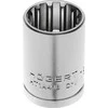 Hogert Technik Dantyta galvutė 1/2", 22 mm, CrV50BV30, DIN 3121