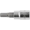 Hogert Technik Šešiabriaunis lizdas 3 mm, 1/4"
