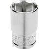 HÕGERT Galvutės 1/2", šešiakampės, CrV plienas, 8 mm DIN 3124