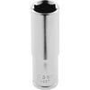 Hogert Technik Šešiakampė galvutė 1/2", 13 mm, ilga, CrV