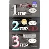 Holika Holika Pig Clear Blackhead 3 - Step Kit (Strong) giliai valančios nosies juostelės