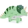 DKD Home Decor Ściana na przekąski Triceratops 38x23cm